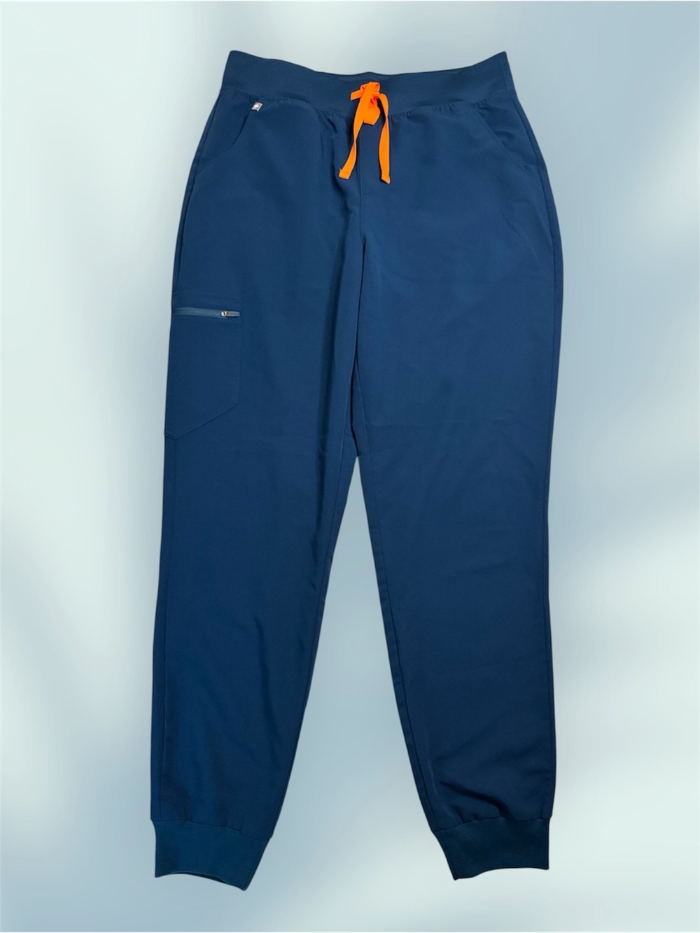 Figs Women’s Blue Teal Medical Scrubs Joggers Like New Sz L